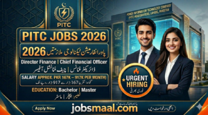 PITC Jobs 2026 – Apply Online for Chief Financial Officer