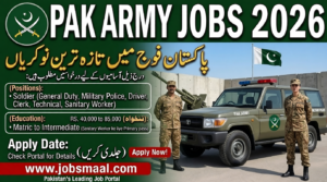 Join Pakistan Army 2026 | Pak Army Jobs & Soldier Recruitment 2026 | Apply Online