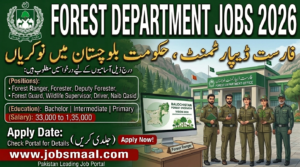 Green Pakistan Programme Balochistan Jobs 2026 – Apply Online