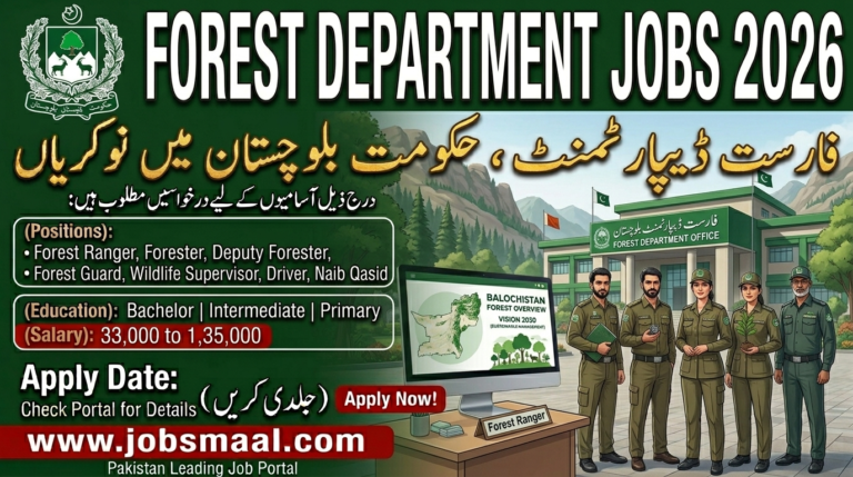 Green Pakistan Programme Balochistan Jobs 2026