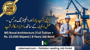 Karachi Shipyard and Engineering Works Jobs 2026 – MS Naval Architecture Scholarship