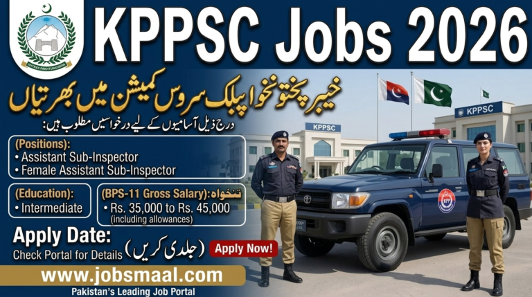 KP Police Jobs 2026
