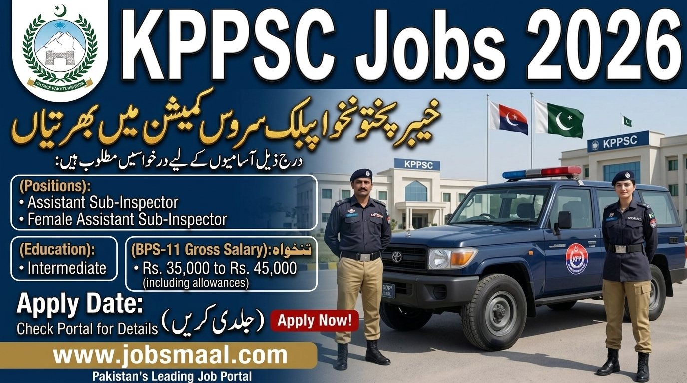 KP Police Jobs 2026