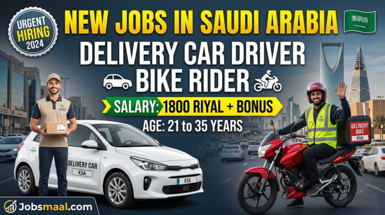 Bike Rider Jobs in Saudi Arabia 2026 - Urgent Saudi Arabia Madinah Jobs
