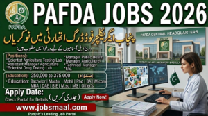 PAFDA Jobs 2026 – Apply Online for Manager, Scientist & Assistant Manager Positions