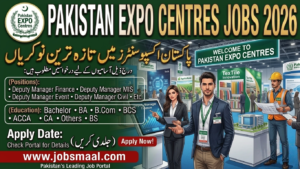Pakistan Expo Centres Jobs 2026