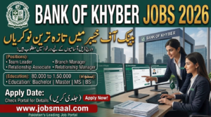 Bank of Khyber Jobs 2026 – Team Leader & Branch Managers Apply Online