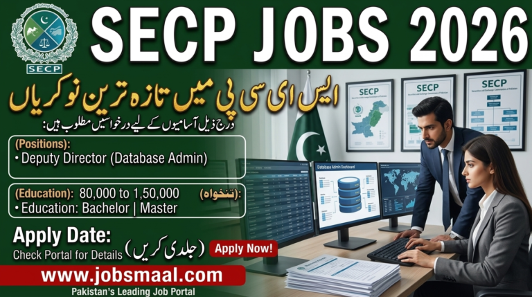 Securities and Exchange Commission of Pakistan SECP Jobs 2026
