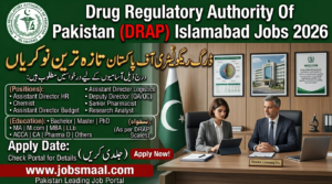Drug Regulatory Authority of Pakistan Jobs 2026