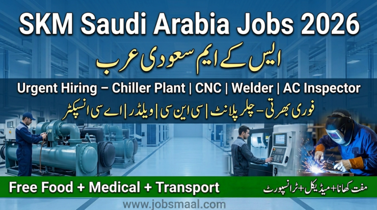 SKM Air Conditioning Factory Saudi Arabia Jobs 2026