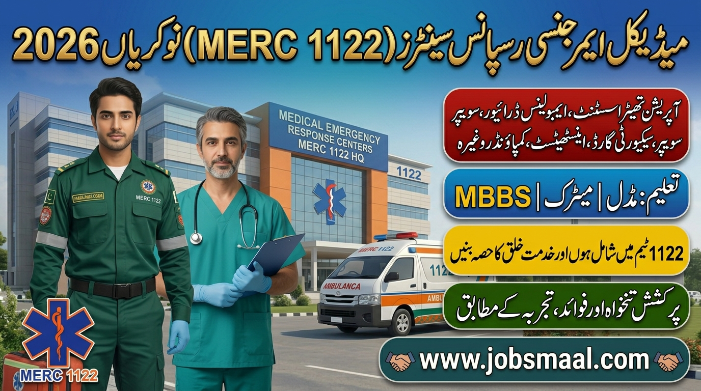Medical Emergency Response Centers MERC 1122 Jobs 2026