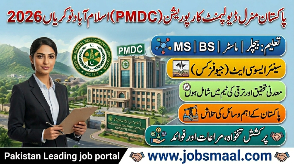 PMDC Jobs 2026: Senior Associate (Geophysics) – Apply Online for Open Contract