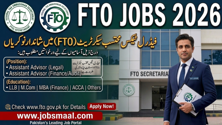 Federal Tax Ombudsman Secretariat FTO Jobs 2026