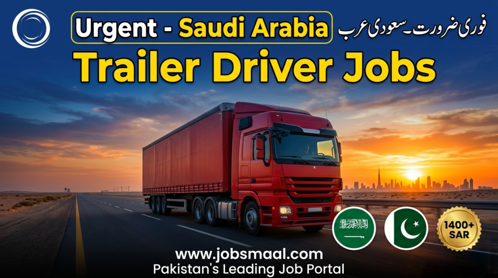 Urgent Saudi Arabia Truck Driver Jobs 2026 – Aljeri Transport Hiring Now