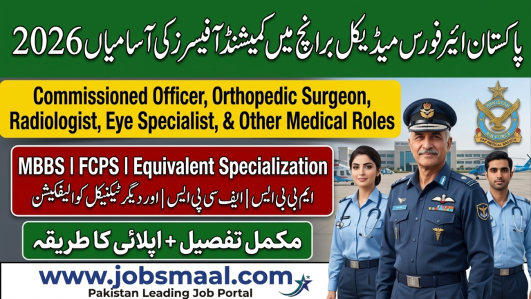 Latest Pakistan Air Force PAF Jobs 2026