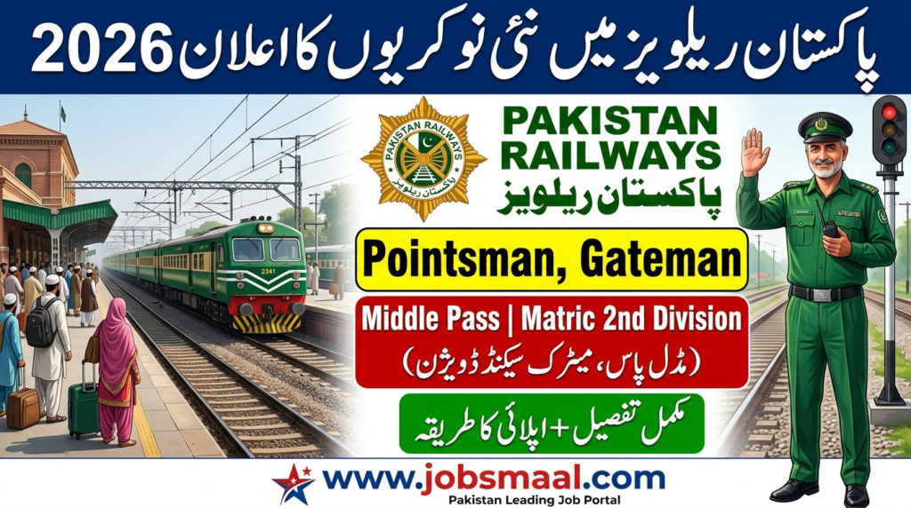 Pakistan Railways Jobs 2026 – Apply Now