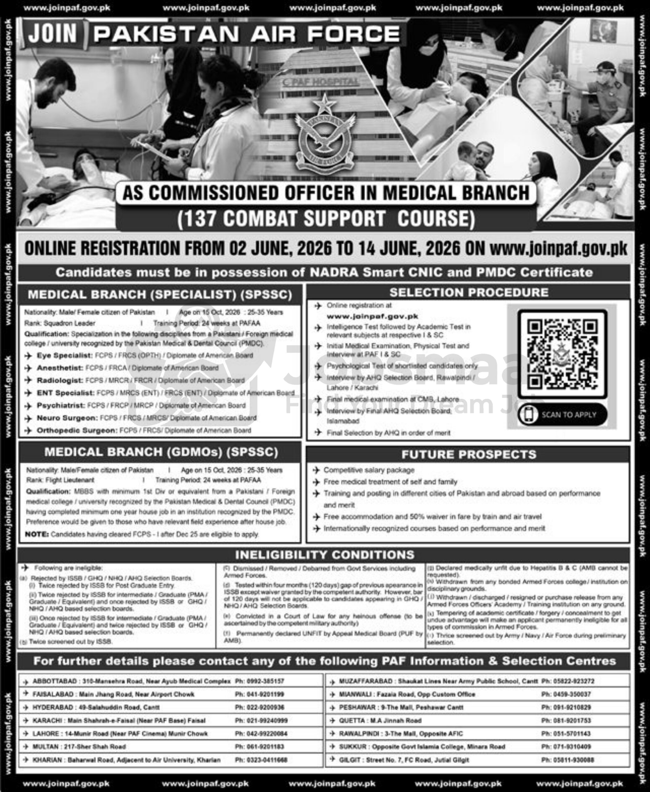 Pakistan Air Force PAF Jobs 2026 