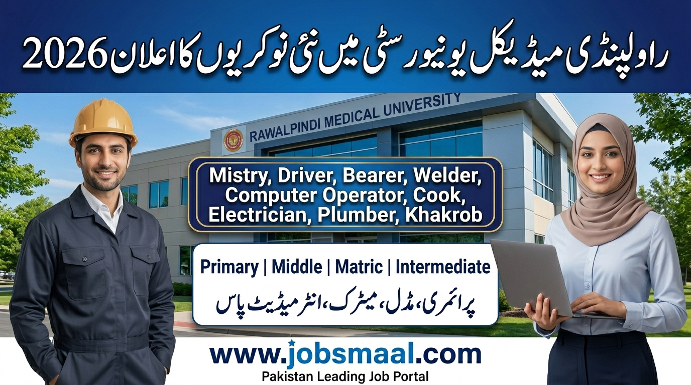 Rawalpindi Medical University RMU Jobs 2026
